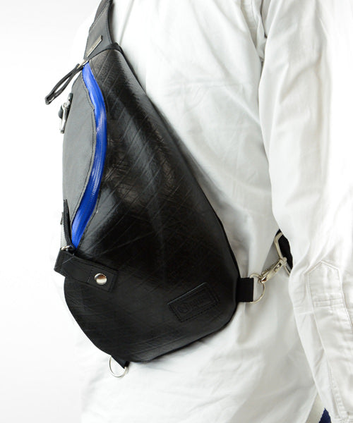 Morino Hanpu collaboration / one shoulder bag spiral